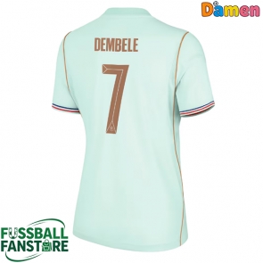 Frankreich Ousmane Dembele #7 Replik Auswärtstrikot Damen WM 2026 Kurzarm